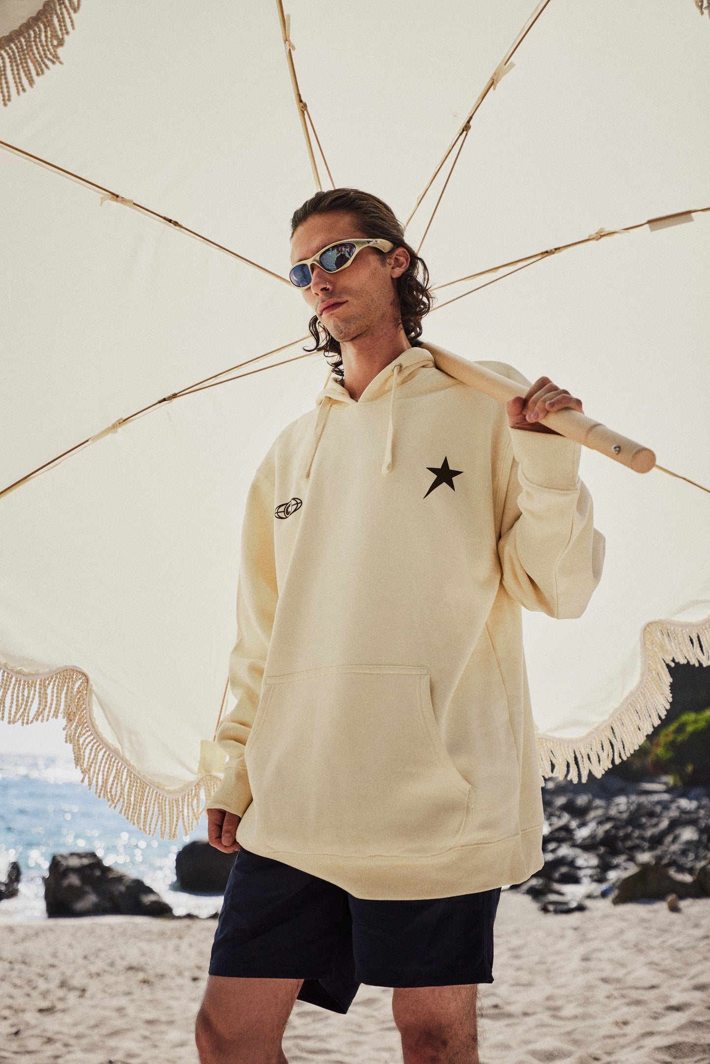 HOODIE NEW STARS BABY YELLOW ♂