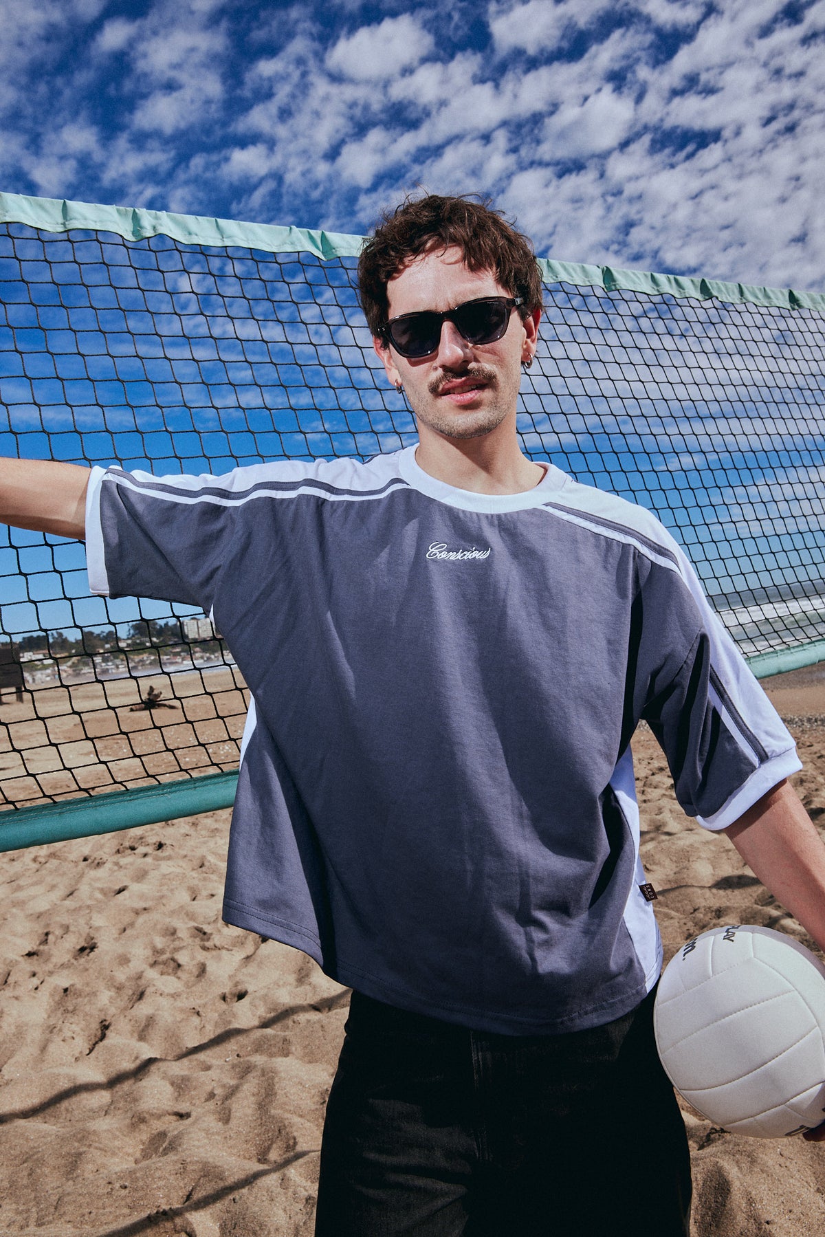 POLERA MILO GRAY BOXY