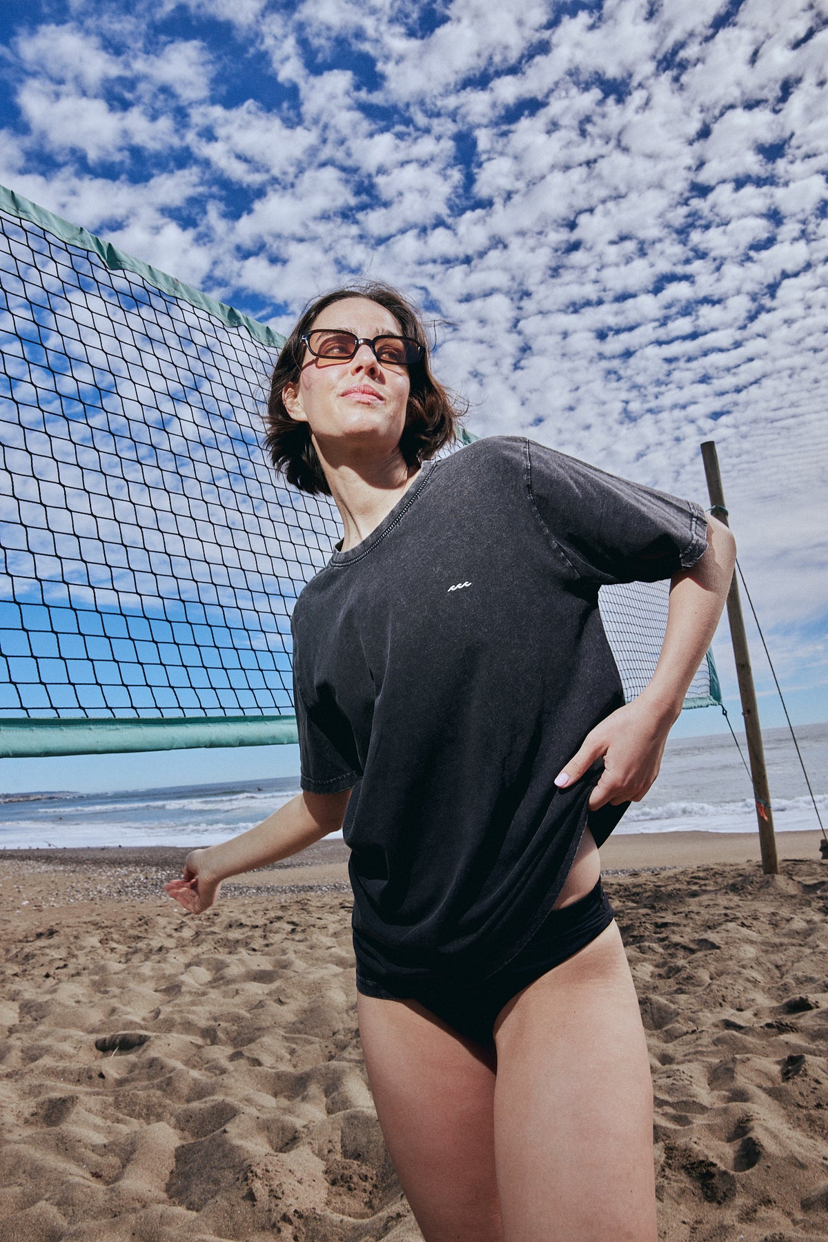 POLERA AMOR Y MAR NEGRA