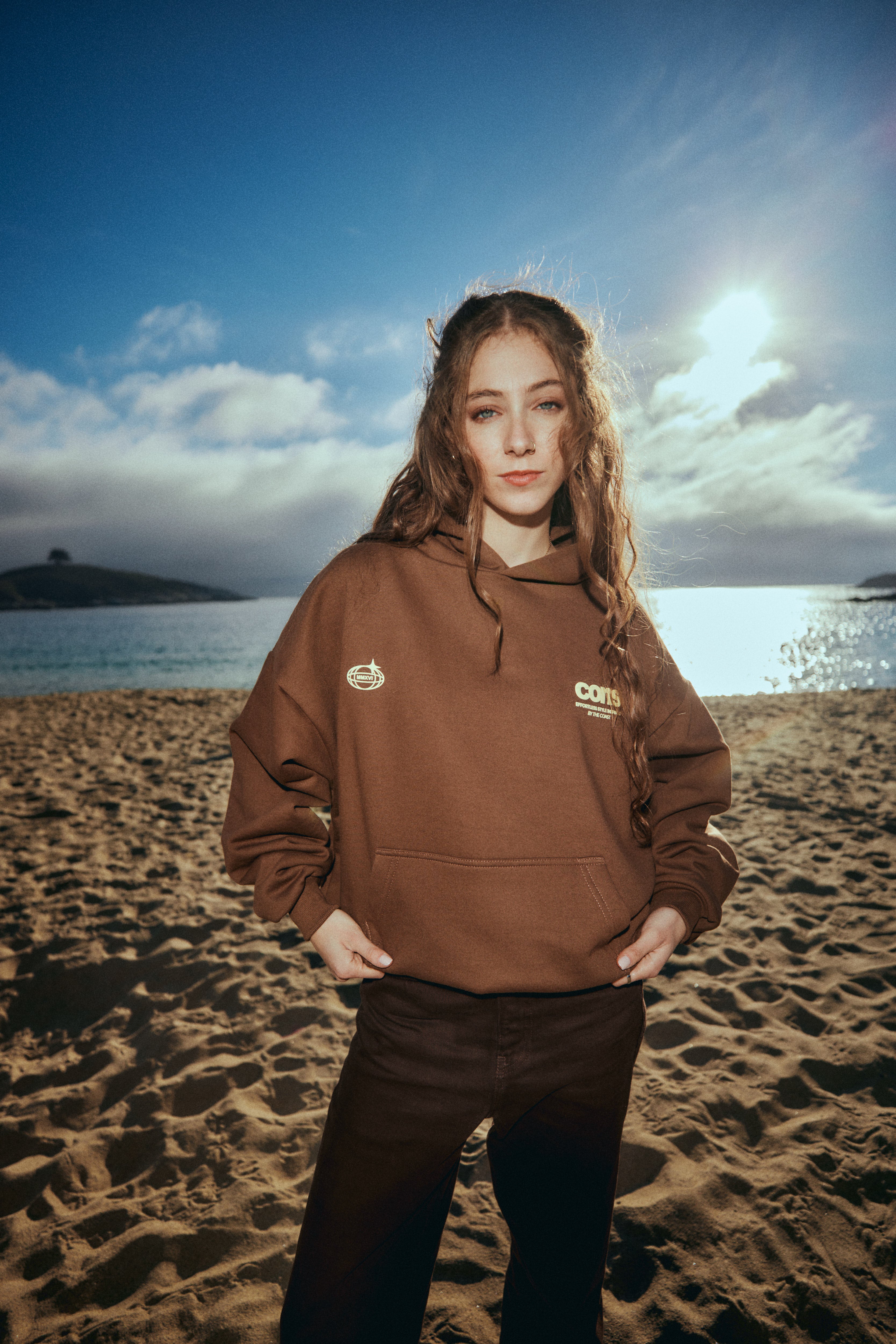 HOODIE COAST MOCHA
