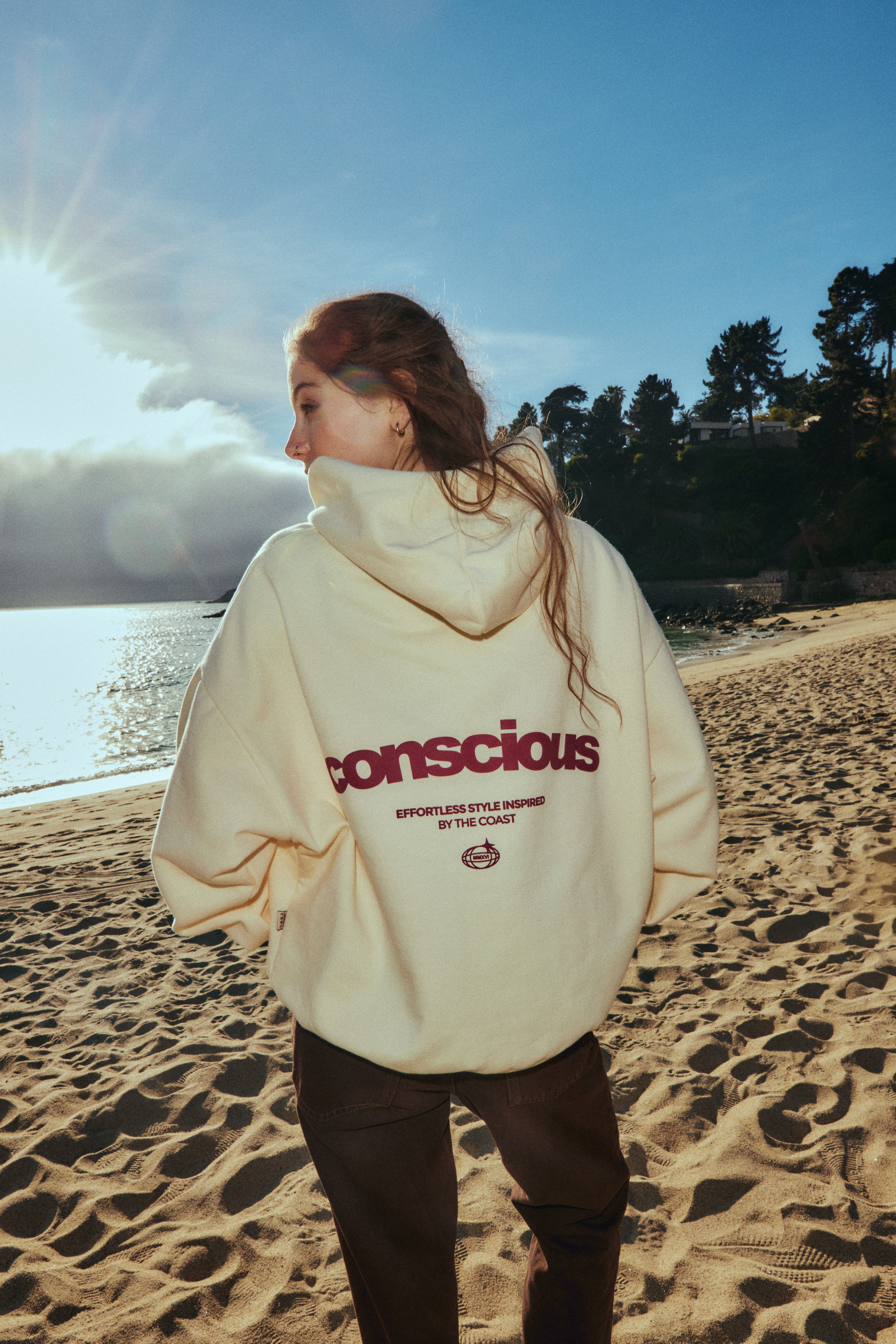 HOODIE CONS COAST CREMA