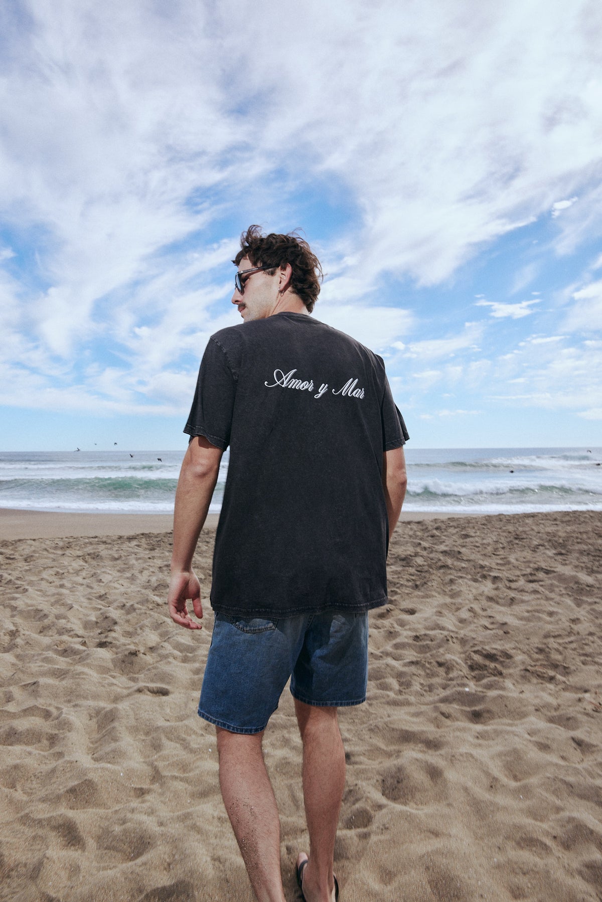 POLERA AMOR Y MAR NEGRA