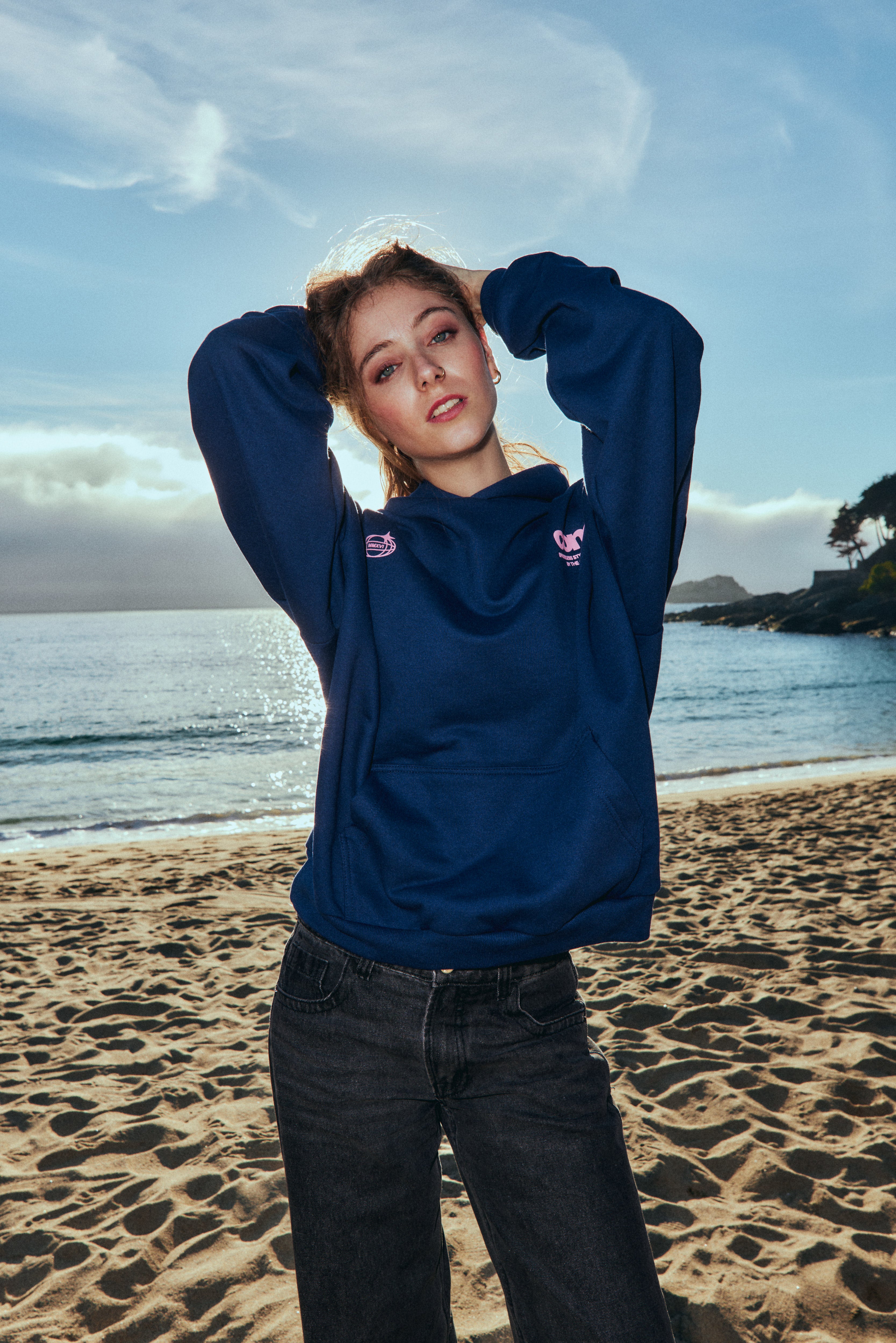 HOODIE CONS COAST BLUE