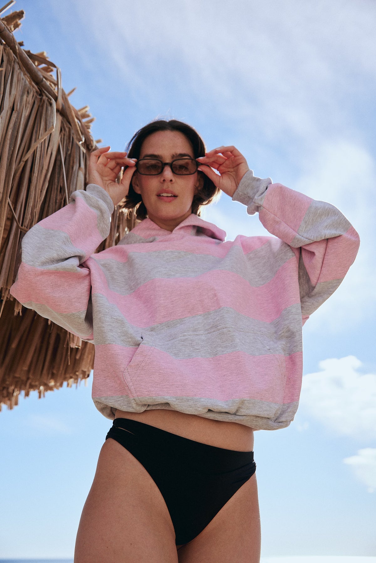 HOODIE HORIZON PINK