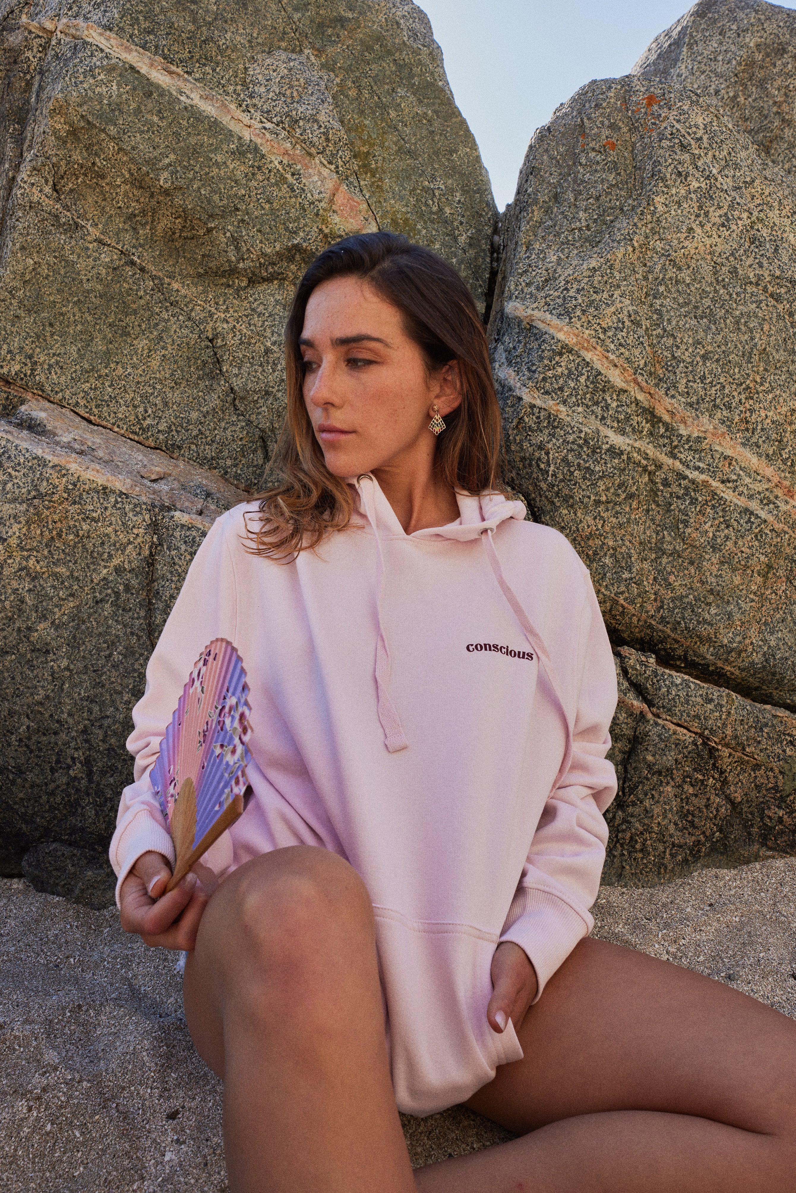 HOODIE ORQUIDEAS ROSA