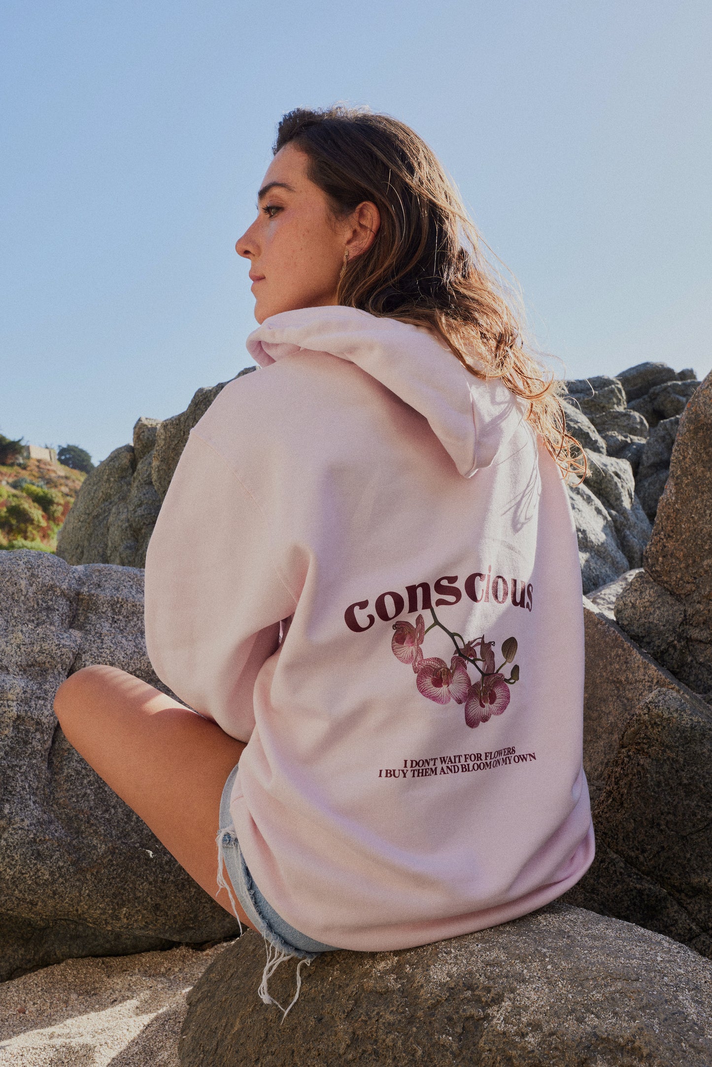 HOODIE ORQUIDEAS ROSA ♀