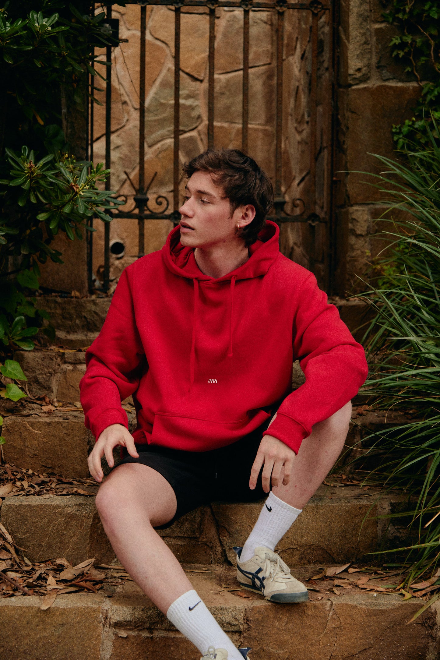 HOODIE HAWAII VIBES ROJO ♂