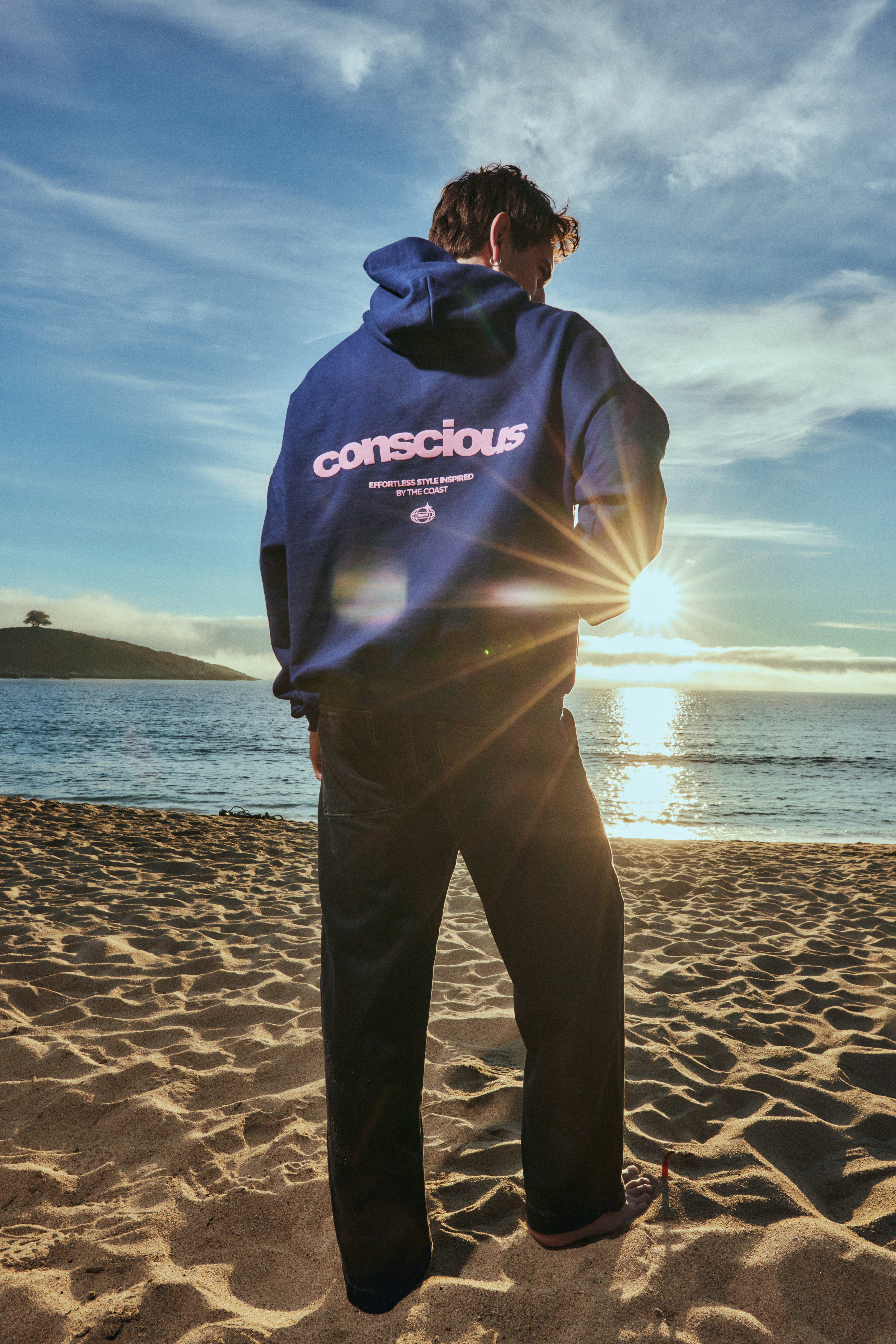 HOODIE CONS COAST BLUE