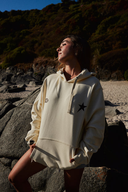 HOODIE NEW STARS BABY YELLOW ♀