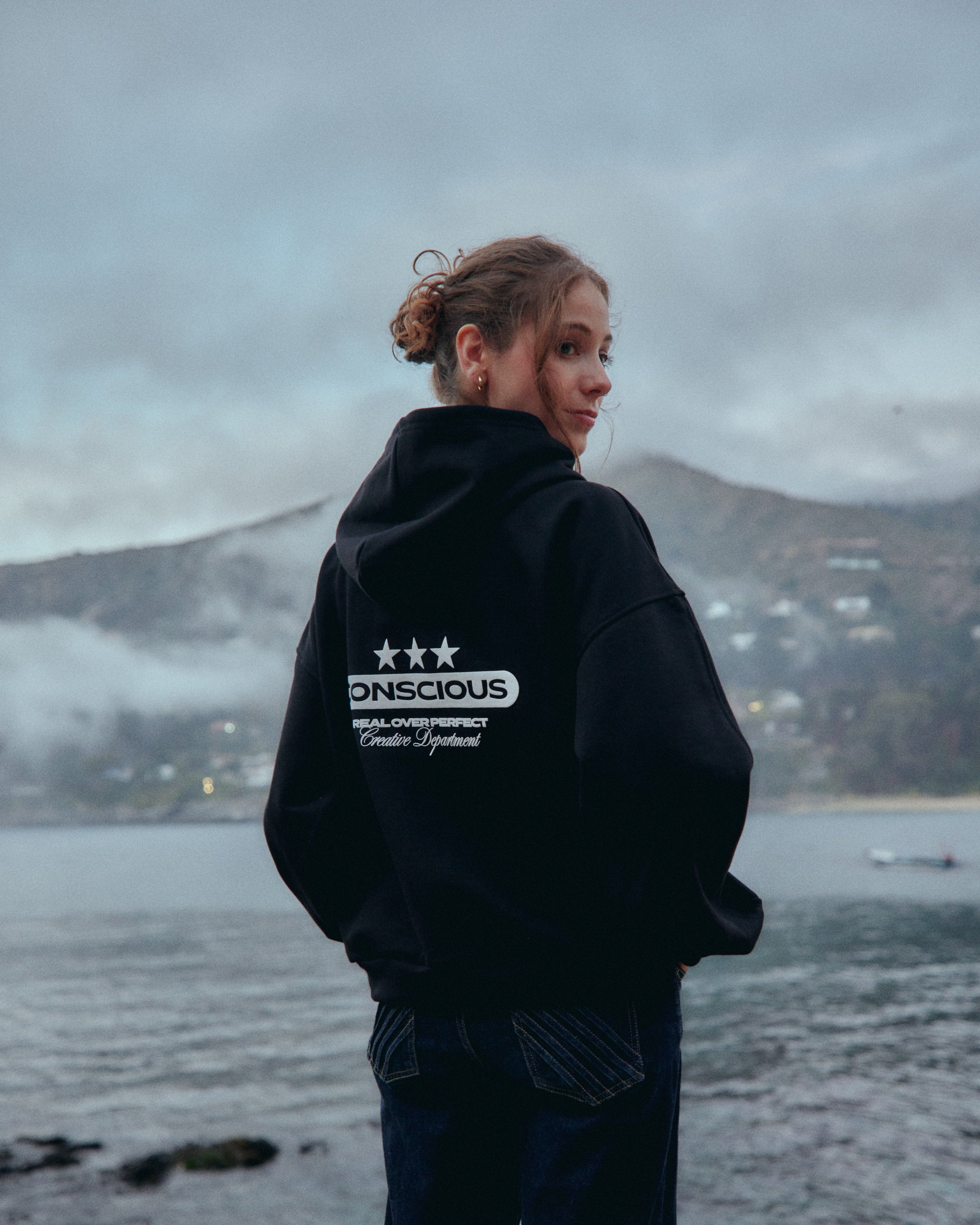 FULL ZIP REAL STUDIO NEGRO