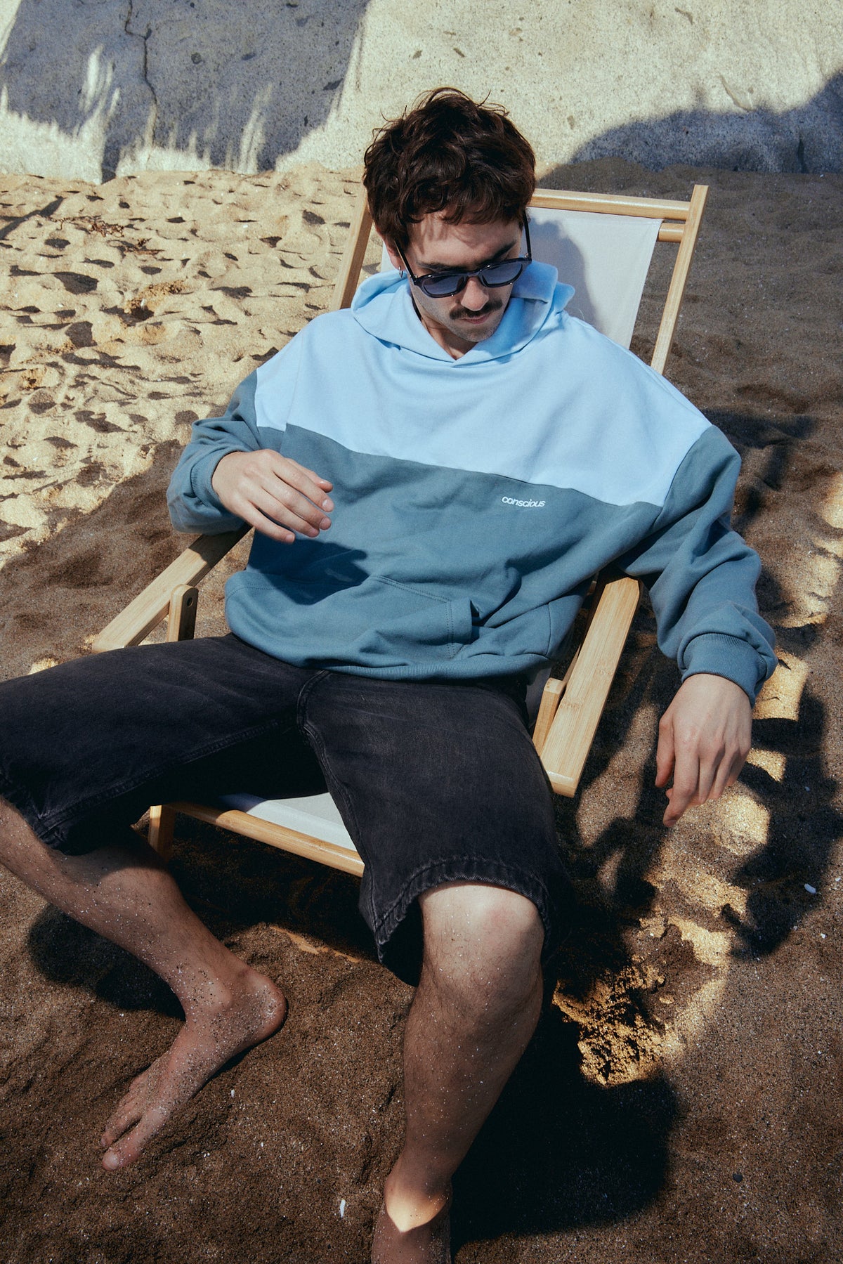 HOODIE LAYER BLUE