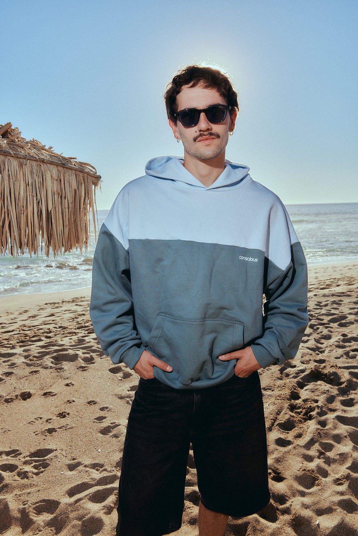 HOODIE LAYER BLUE
