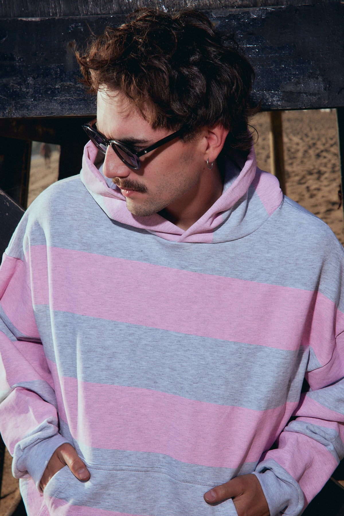 HOODIE HORIZON PINK