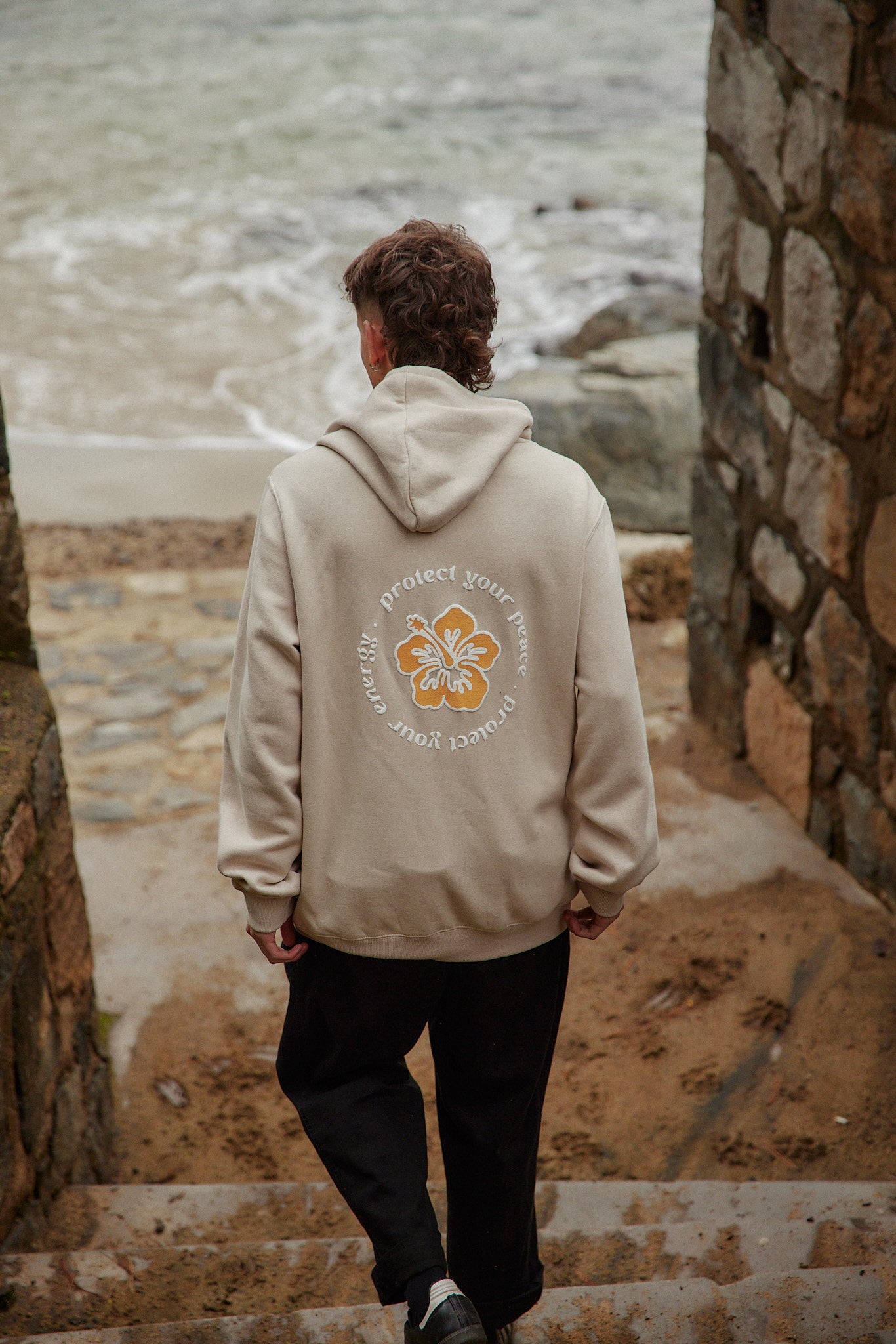 HOODIE PROTECT BEIGE ♂