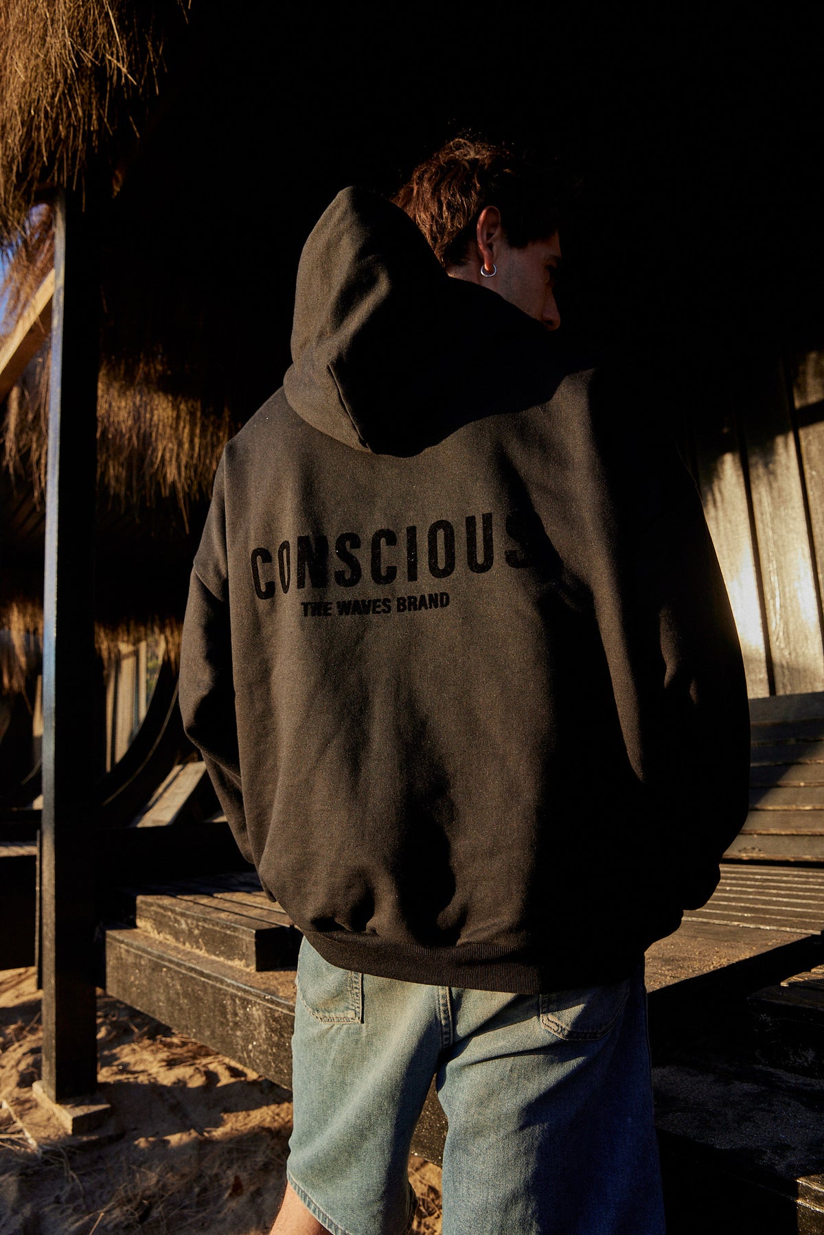 HOODIE BRAND NEGRO