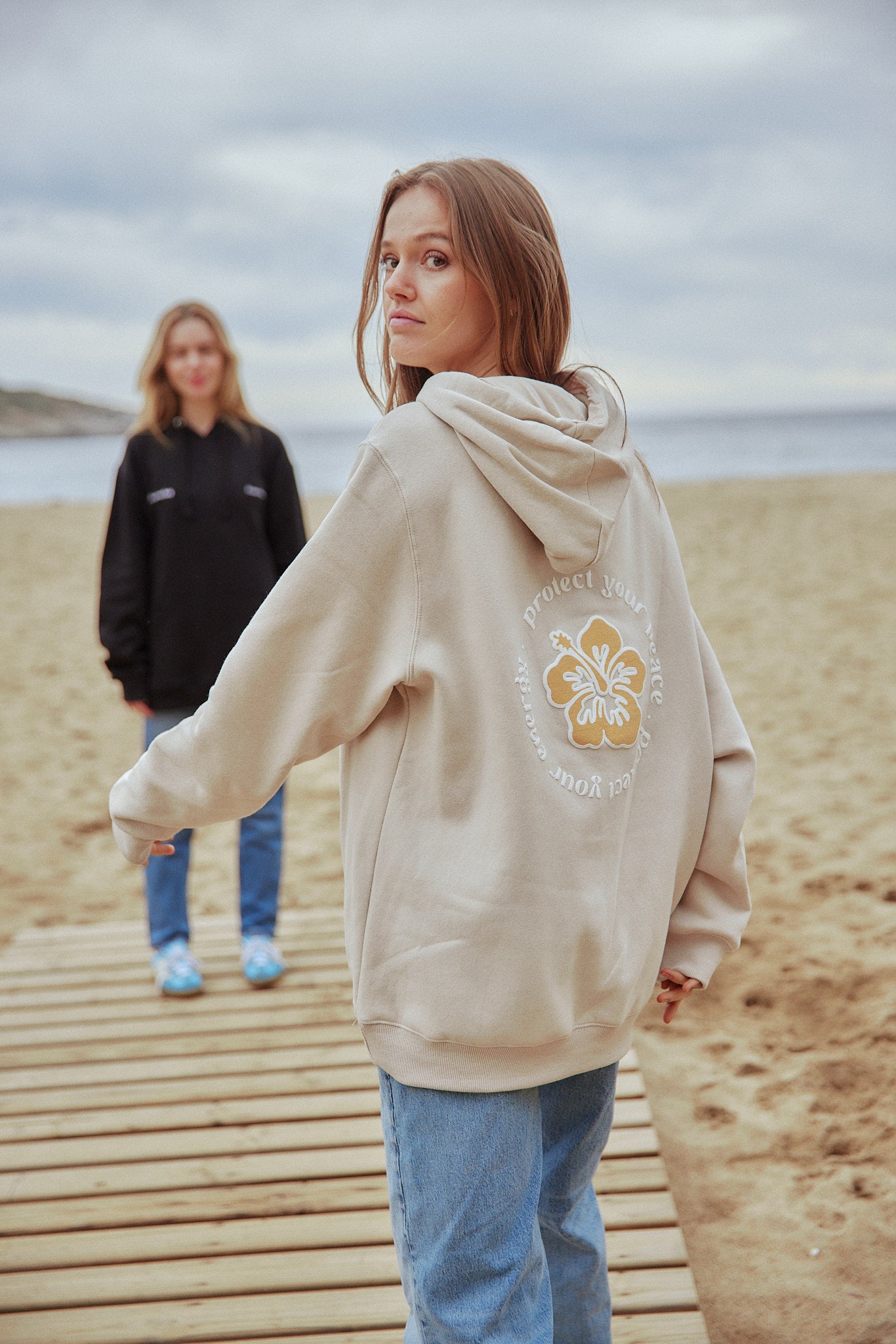 HOODIE PROTECT BEIGE