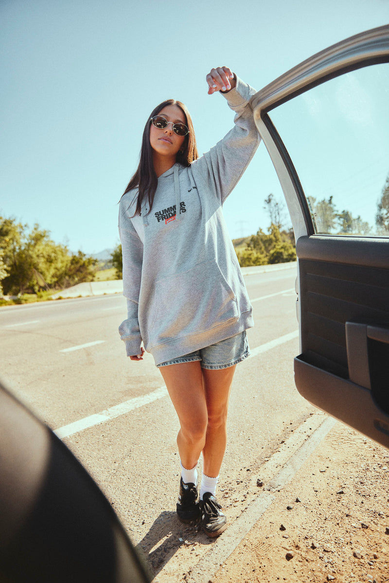 HOODIE SUMMER FRIDAYS GRIS ♀