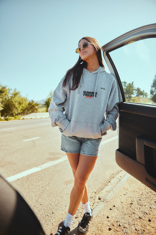 HOODIE SUMMER FRIDAYS GRIS ♀