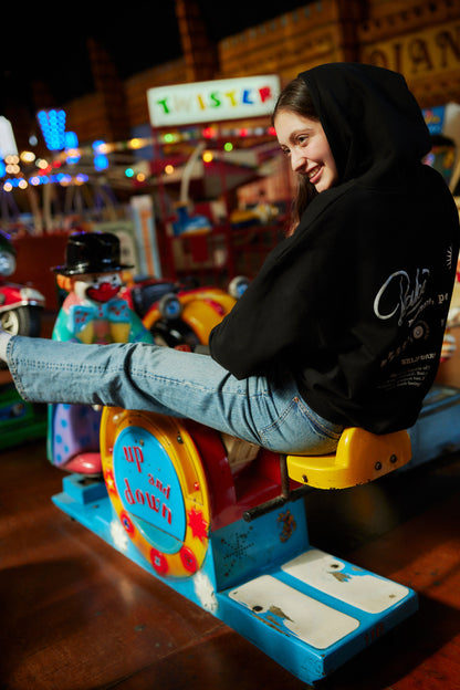 HOODIE BABE MORE AMORE BLACK ♀