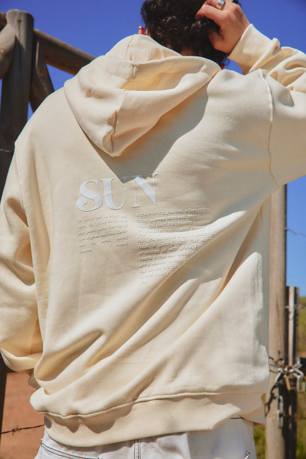 HOODIE SUN BEIGE ♂