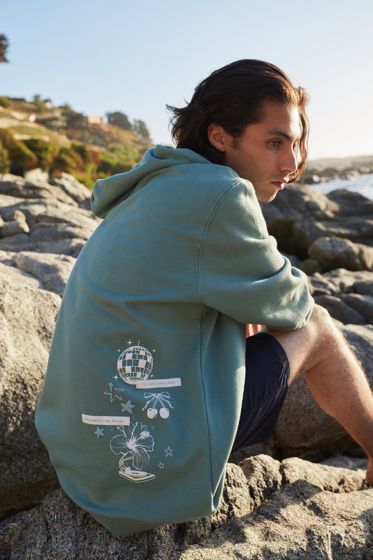 HOODIE DISCO THERAPY LAUREL ♂