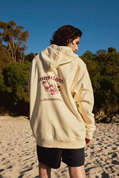 HOODIE ORQUIDEAS BABY YELLOW ♂