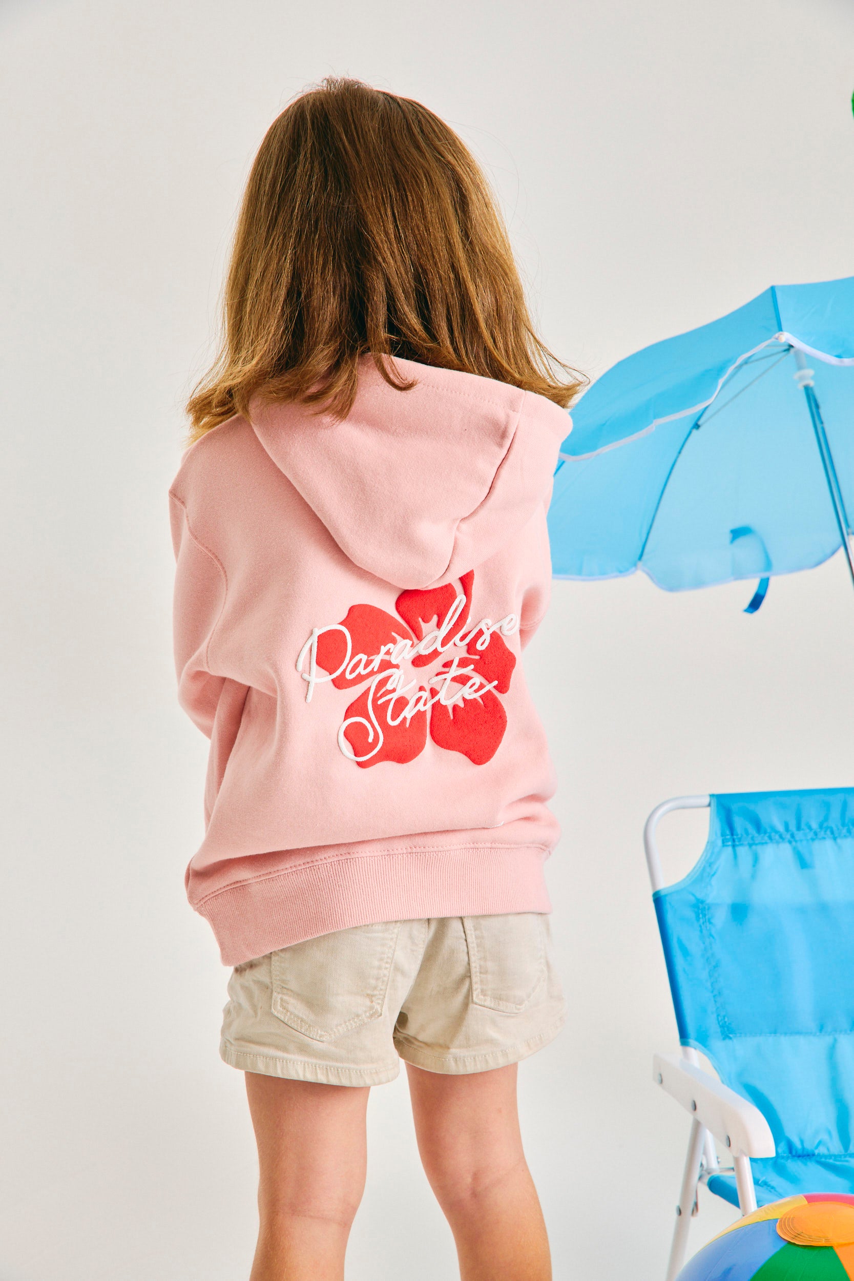 HOODIE PARADISE STATE ROSE KIDS
