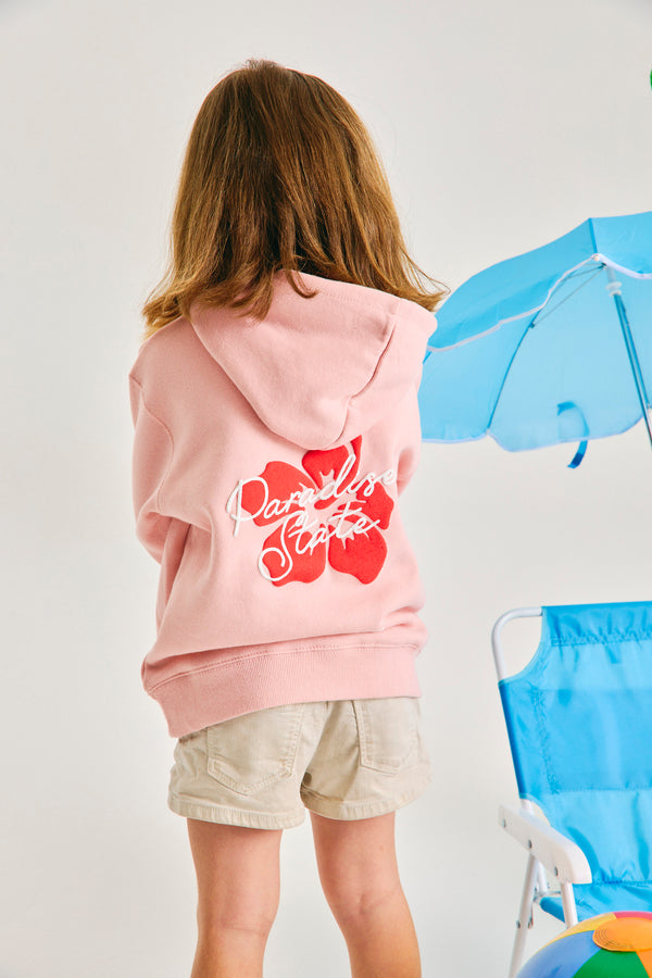 HOODIE PARADISE STATE ROSE KIDS ♀