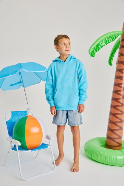 HOODIE THE SEA CELESTE KIDS