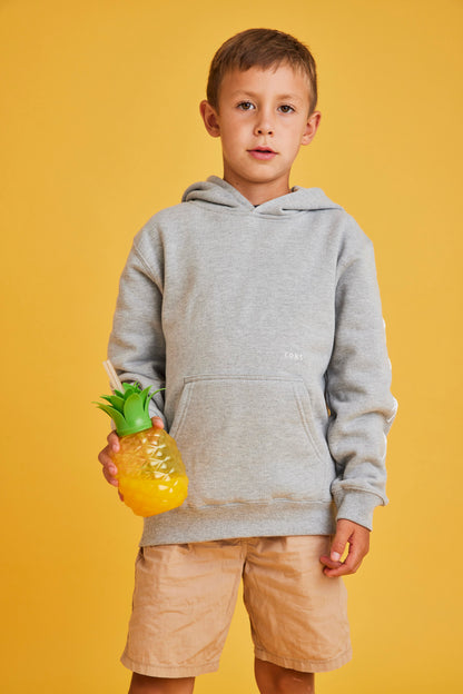 HOODIE PALM TREE GRIS KIDS
