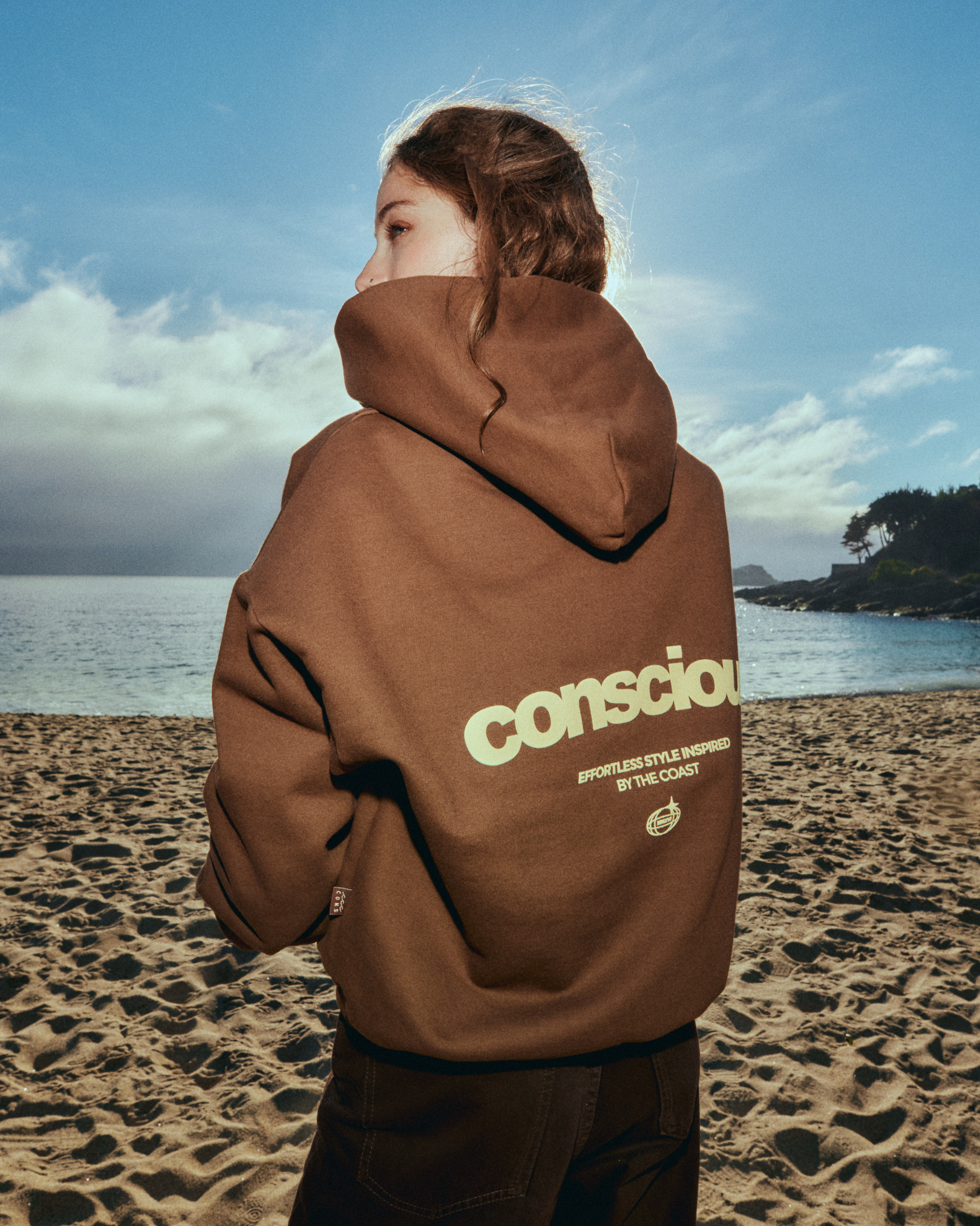 HOODIE COAST MOCHA