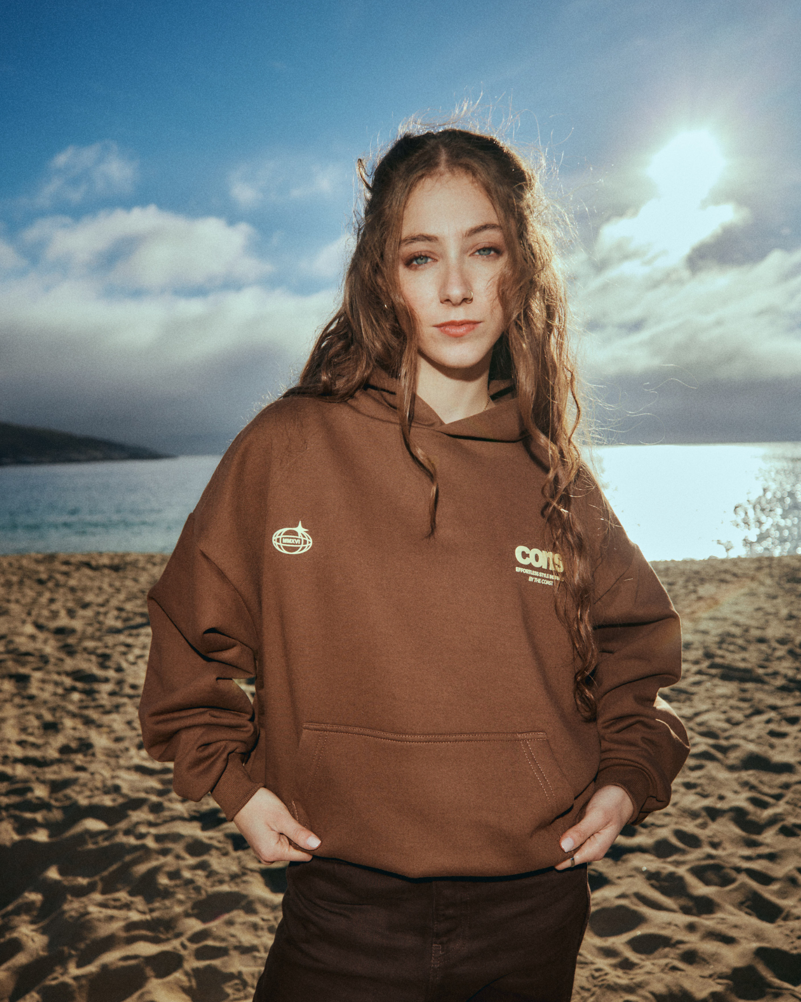 HOODIE COAST MOCHA