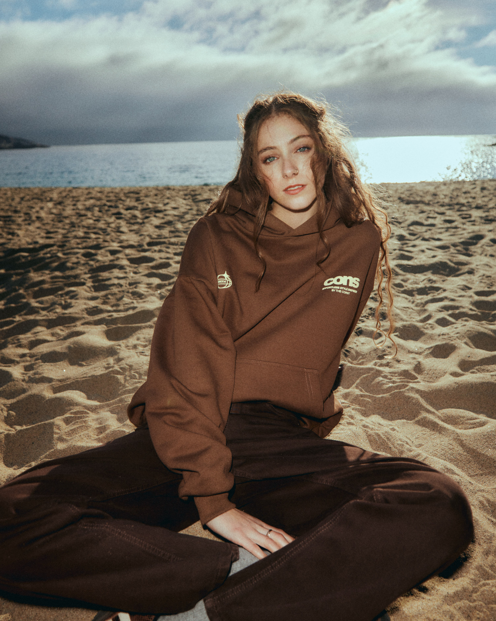HOODIE COAST MOCHA