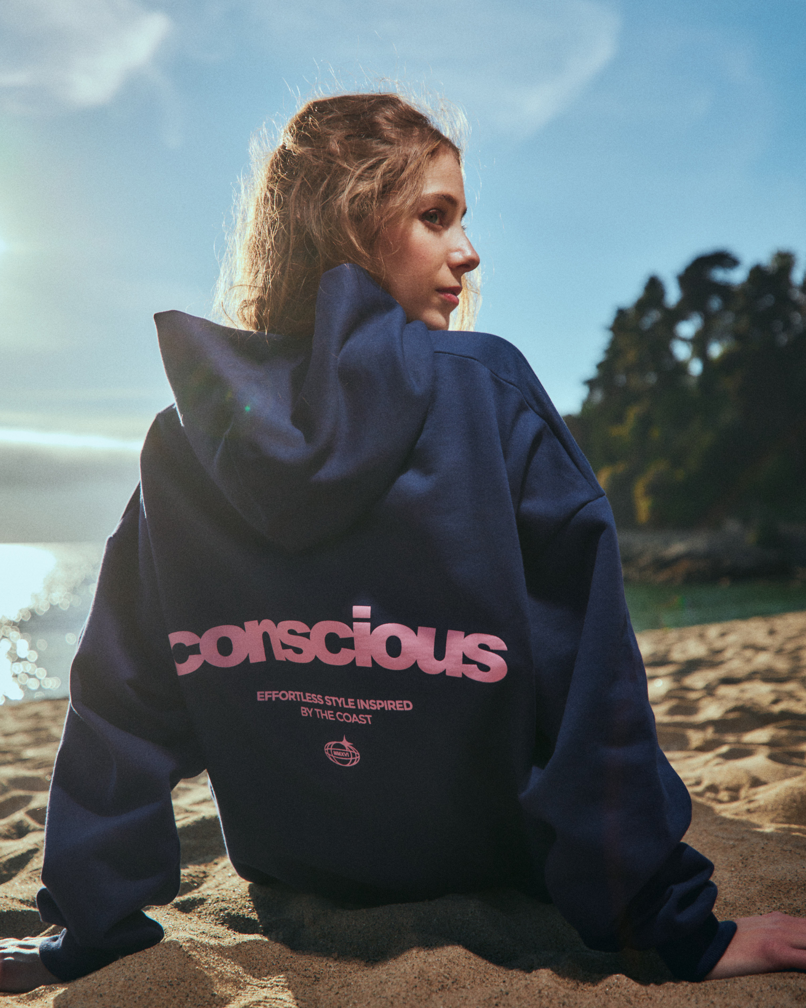 HOODIE CONS COAST BLUE