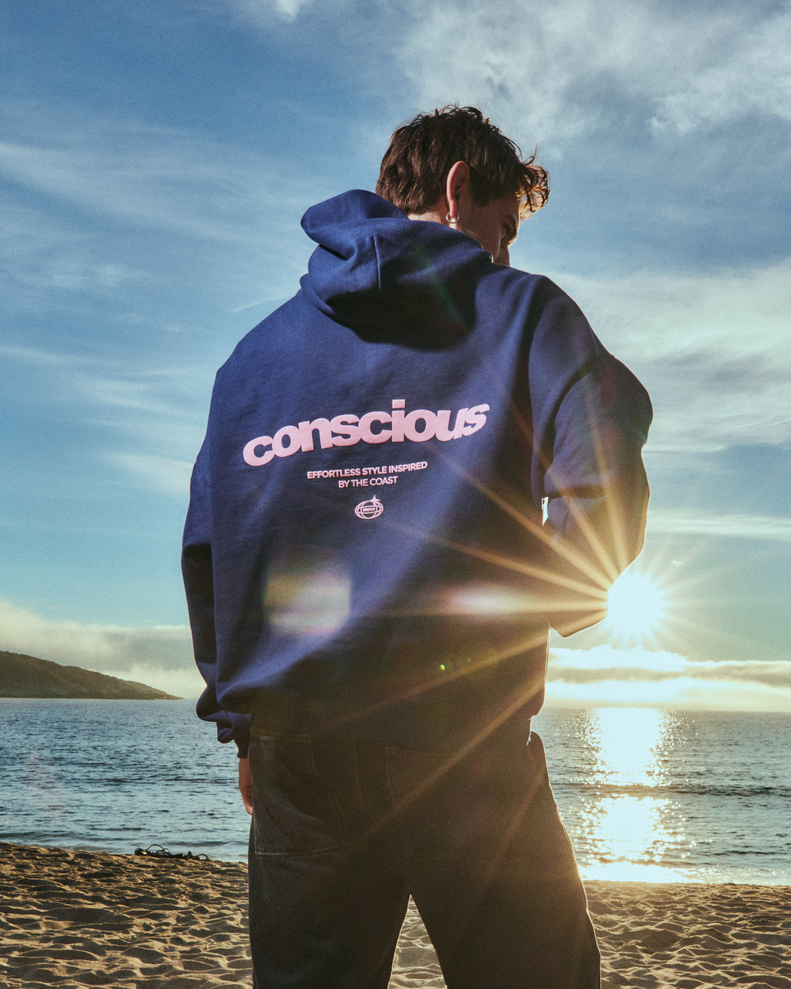 HOODIE CONS COAST BLUE
