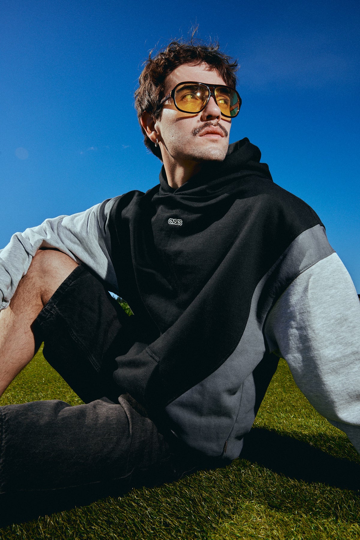HOODIE TIDE BLACK