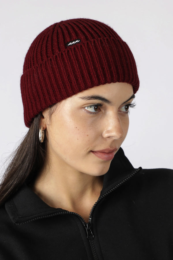BEANIE CONS WINE ♀