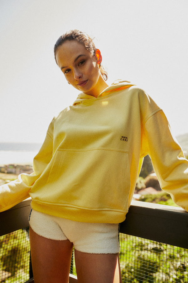 HOODIE FULL BUTTER BOXY FIT♀