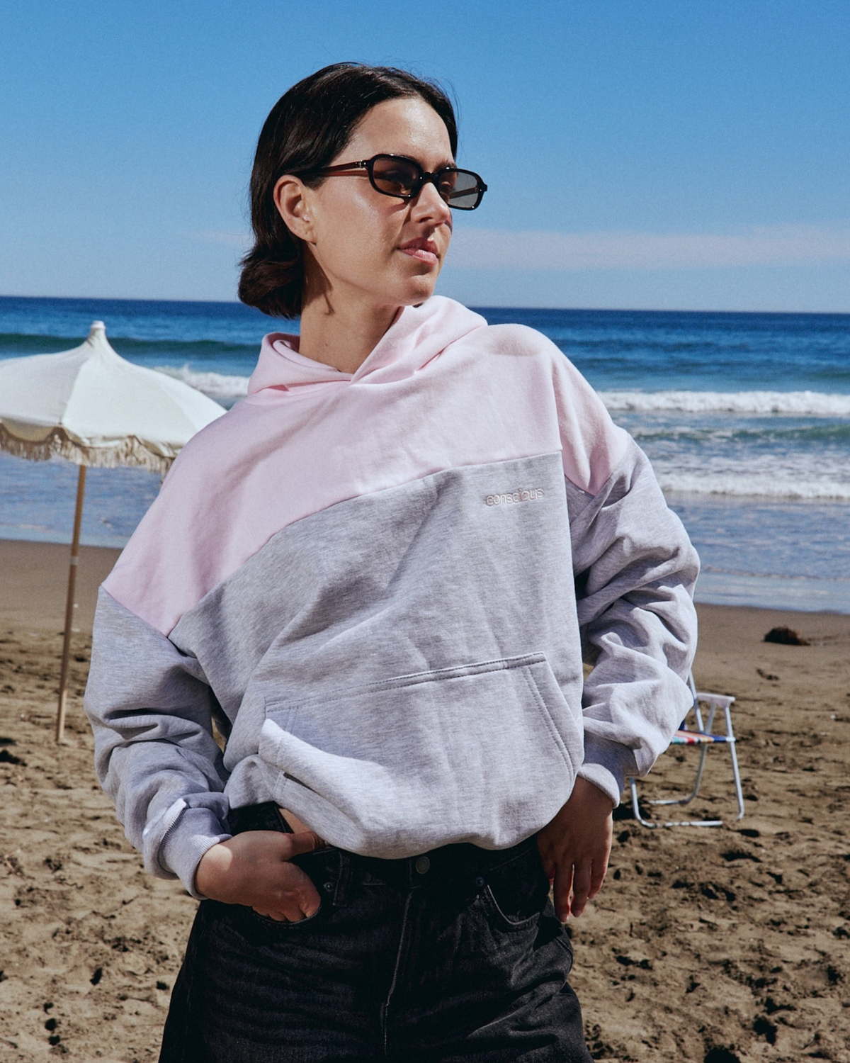 HOODIE LAYER PINK