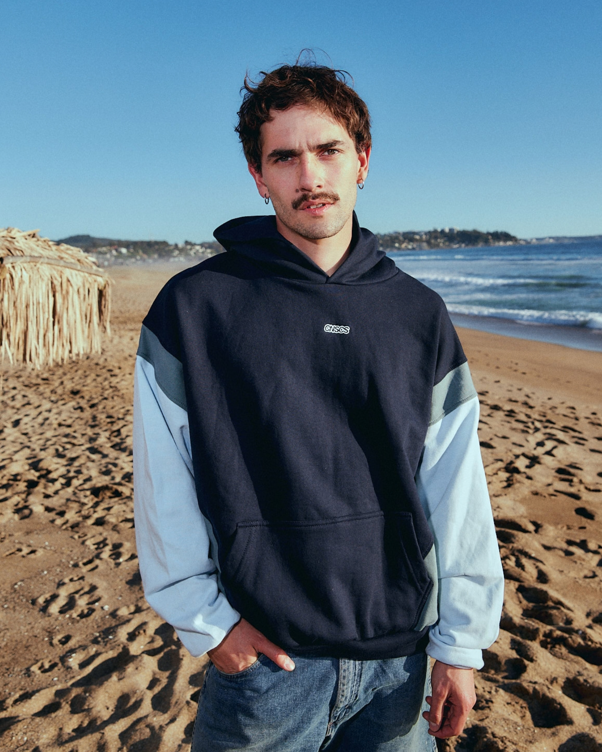 HOODIE TIDE BLUE