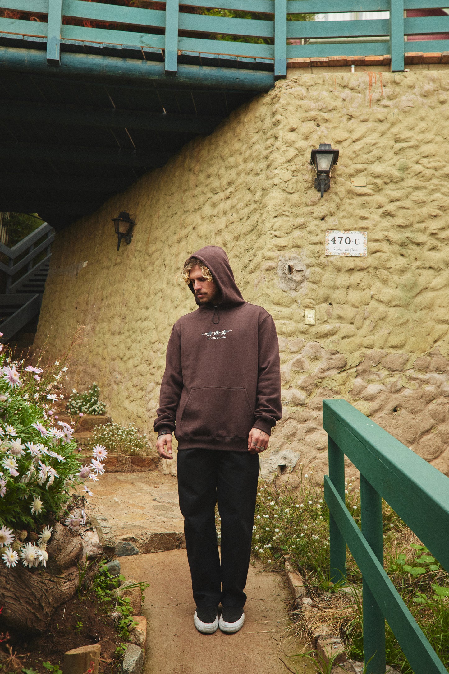 HOODIE STARS CAMO BROWN ♂