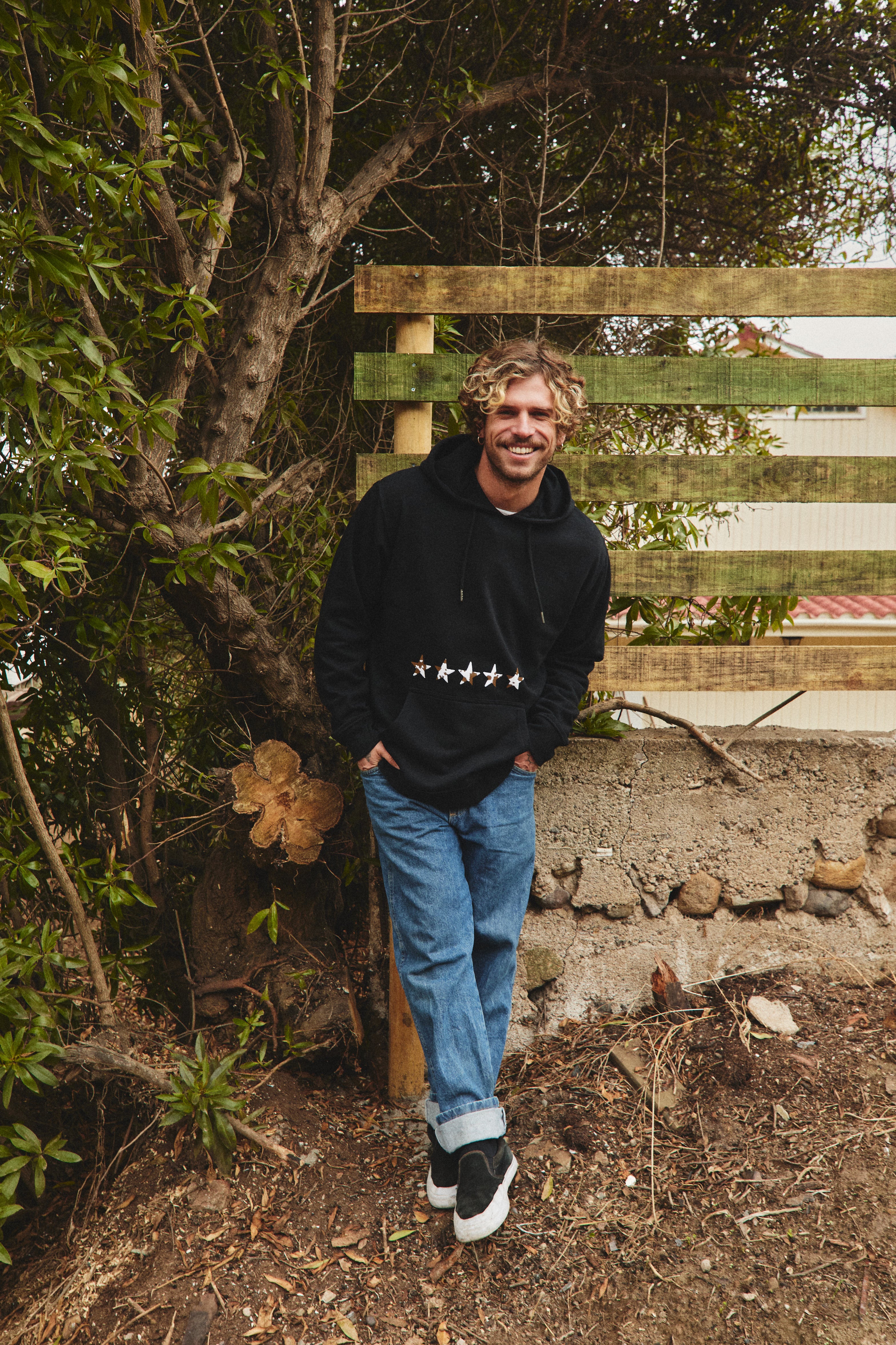 HOODIE FIVE COW STARS