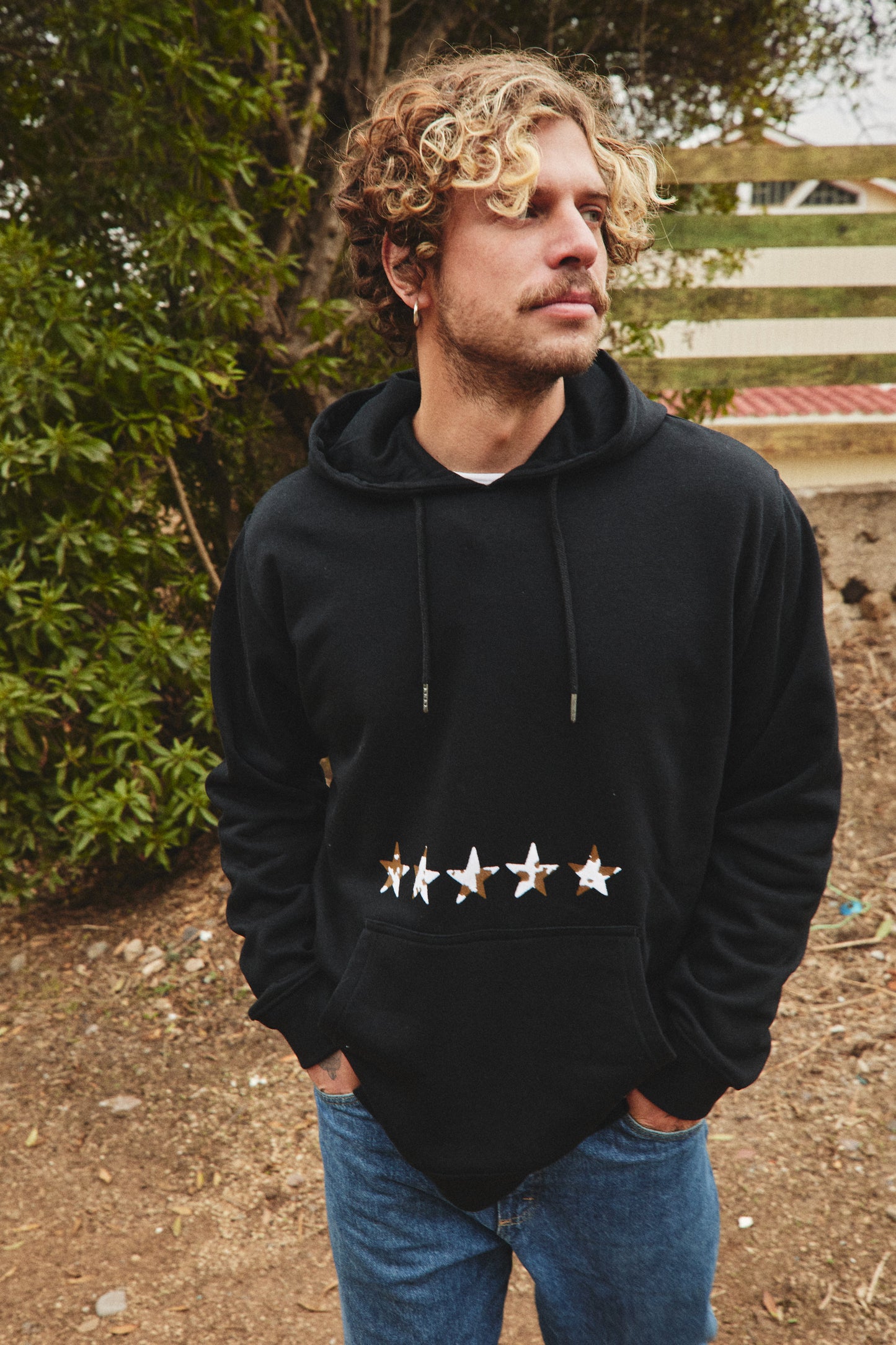 HOODIE FIVE COW STARS ♂