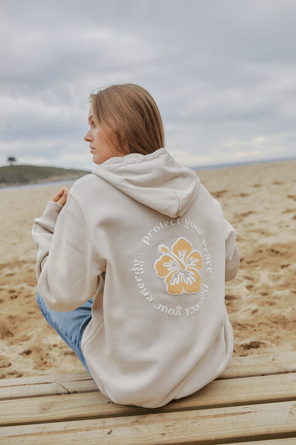 HOODIE PROTECT BEIGE ♀