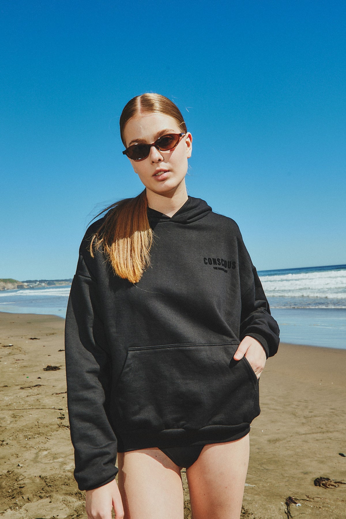 HOODIE BRAND NEGRO