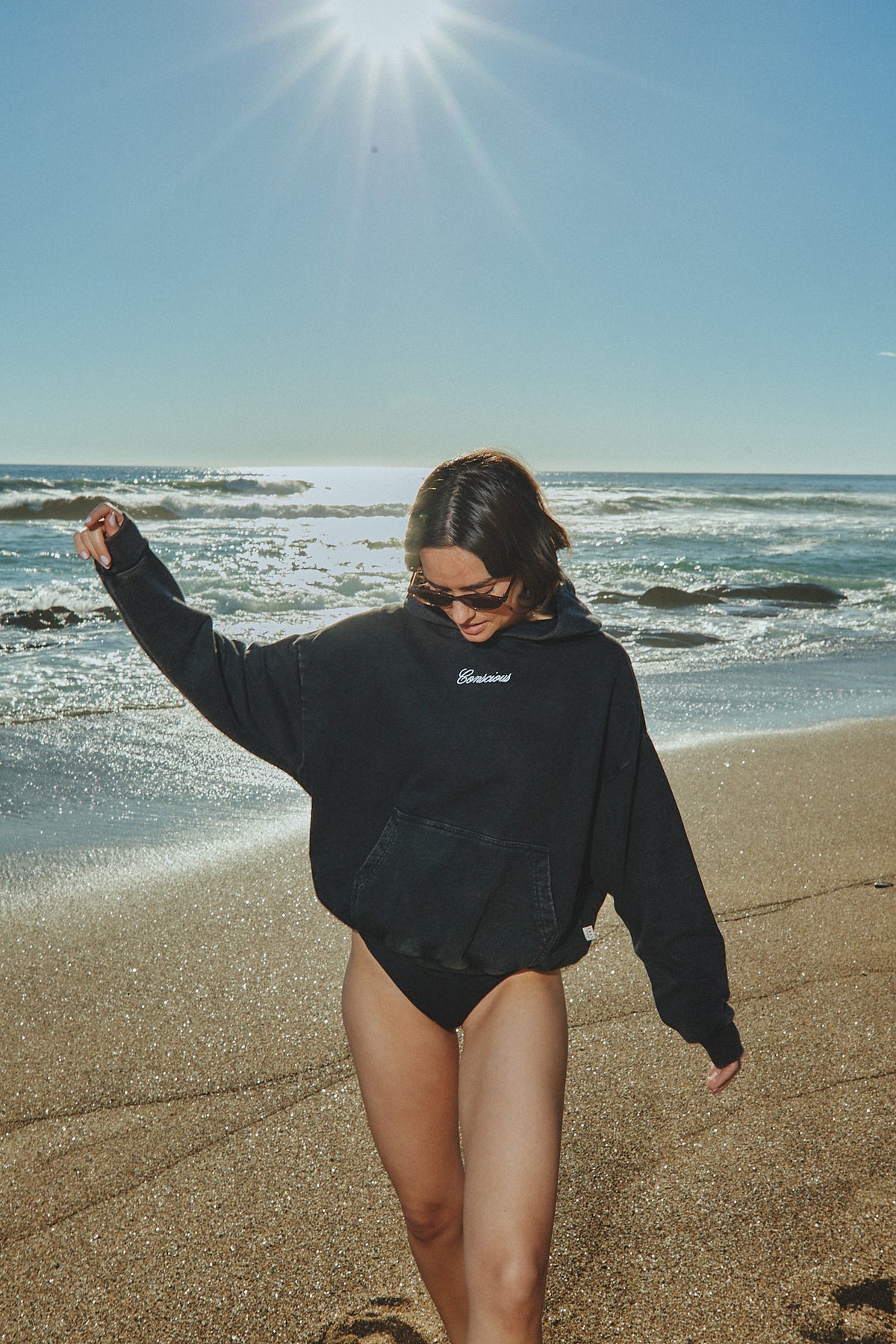 HOODIE STILL WASH BLACK