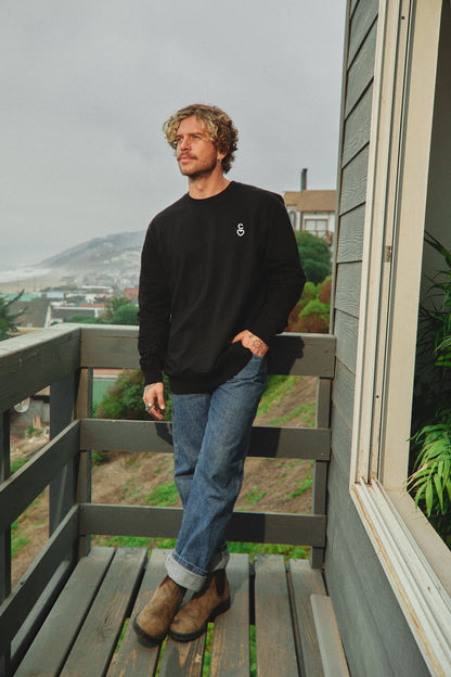 CREW NECK CONS HEART ♂