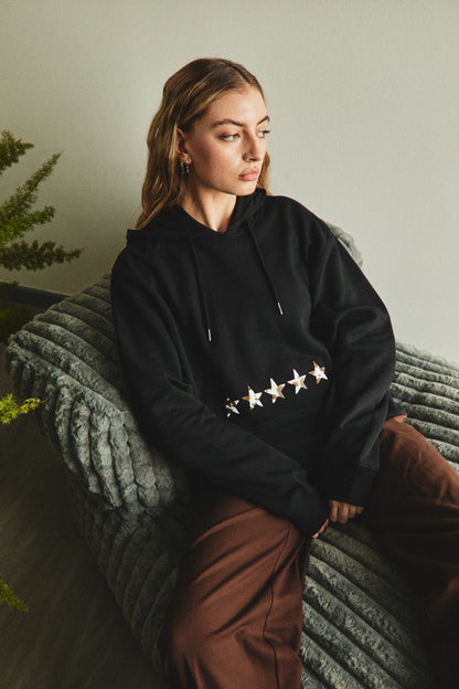 HOODIE FIVE COW STARS♀