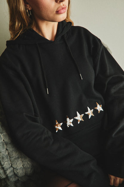HOODIE FIVE COW STARS♀