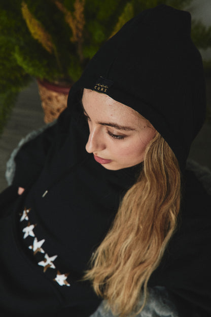 HOODIE FIVE COW STARS♀